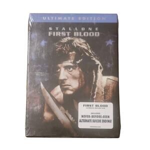 First Blood (DVD, 2004, Ultimate Edition) Sylvester Stallone new condition
